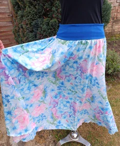 Sukně maxi květy V