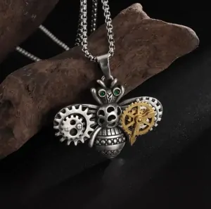 Náhrdelník steampunk 
