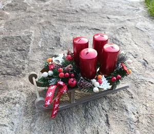 Adventní sáňky