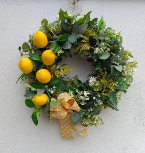 Věnec s citrónky