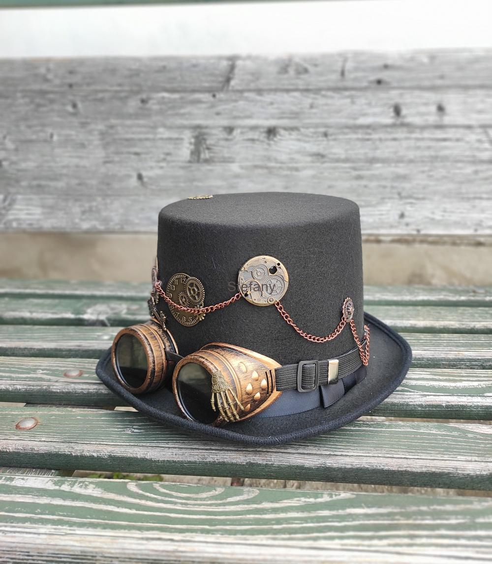 Klobouk steampunk IV