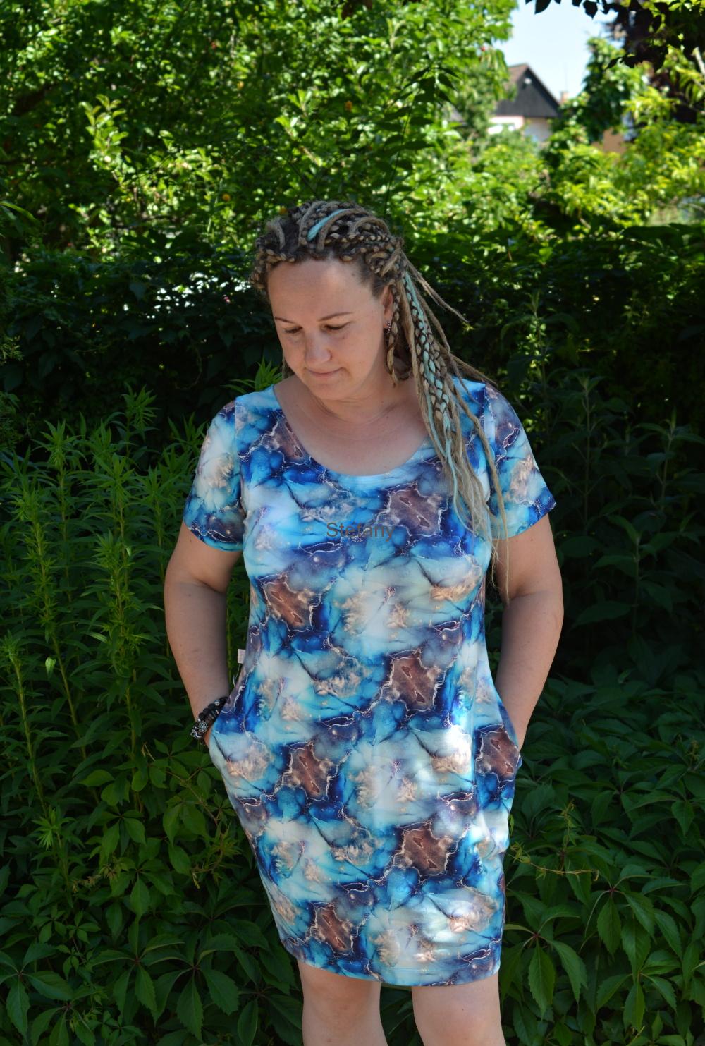 Šaty modré snění