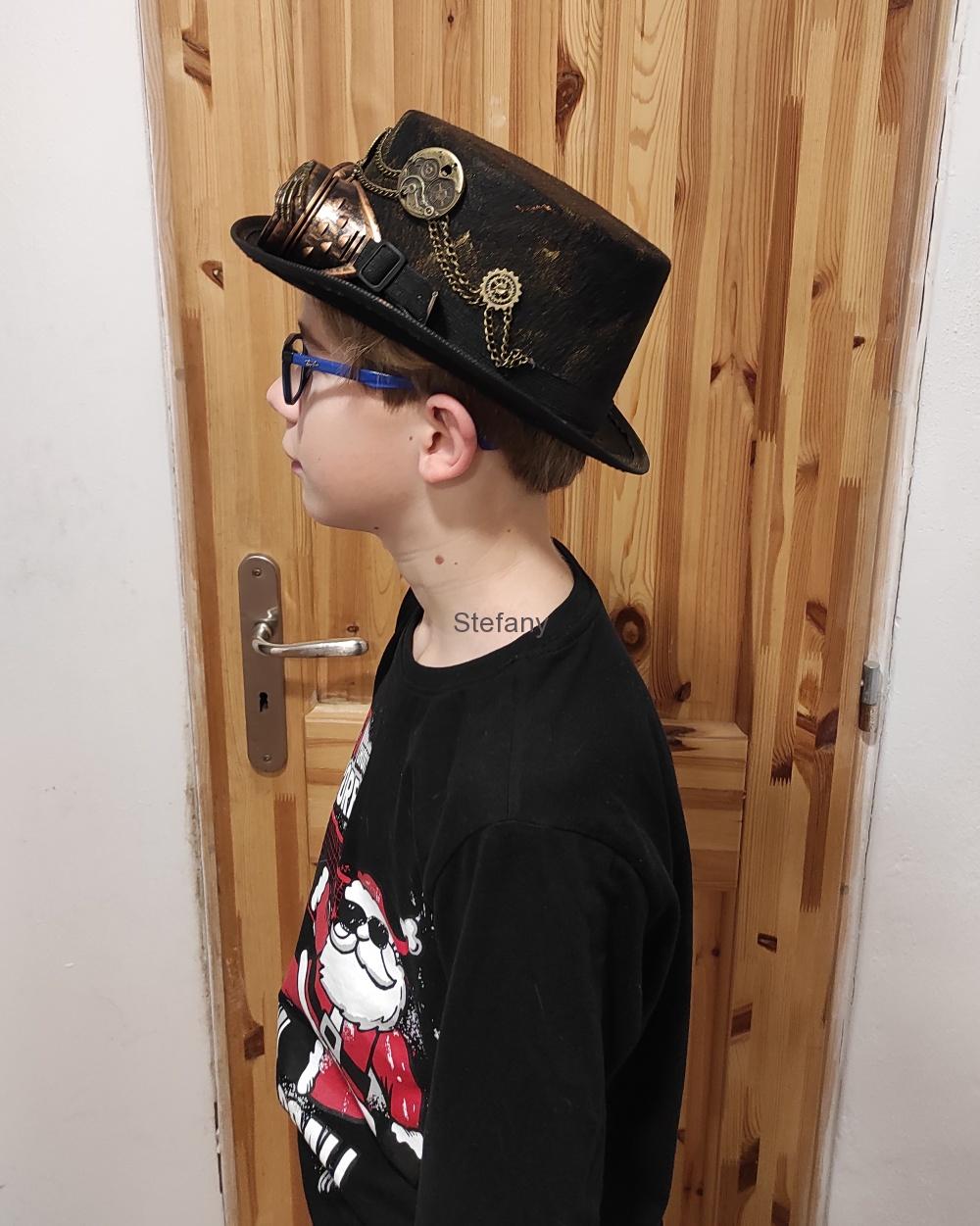 Klobouk steampunk  dětský
