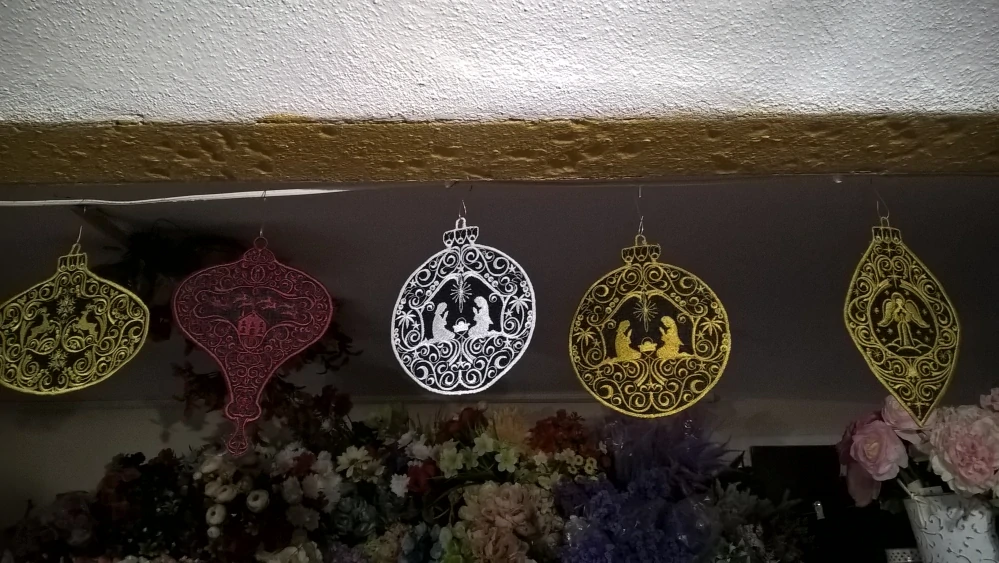 Vánoční ozdoba baňka