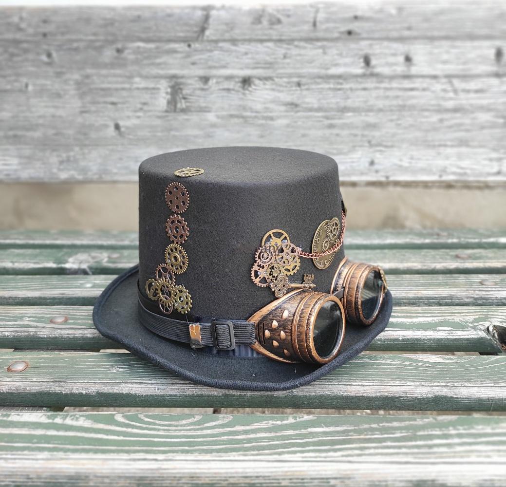 Klobouk steampunk IV