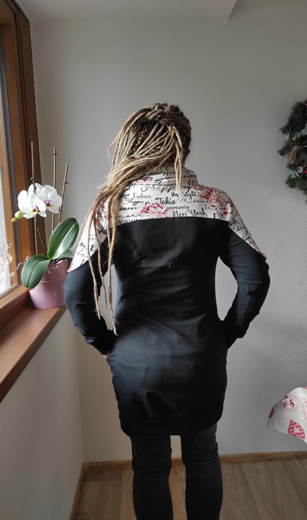 Mikina květy a písmo II