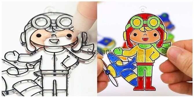 Sada malovaná sklíčka
